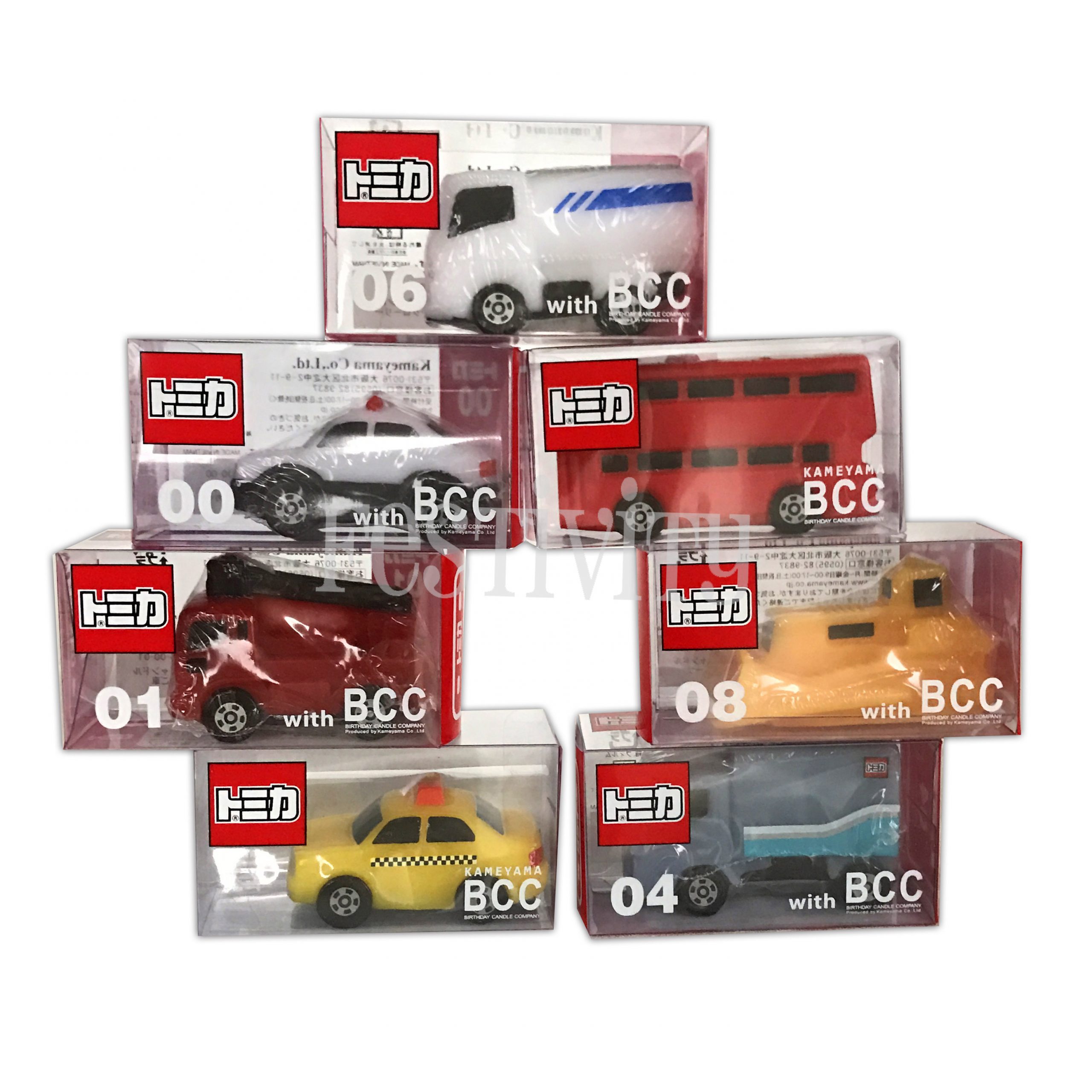 Tomica Vehicle Candles | Festivity